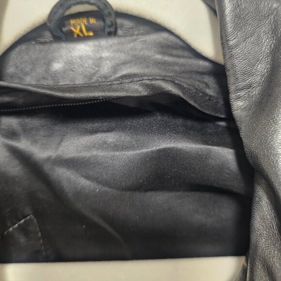 Womens fitted leather jacket - Picture 4 of 4